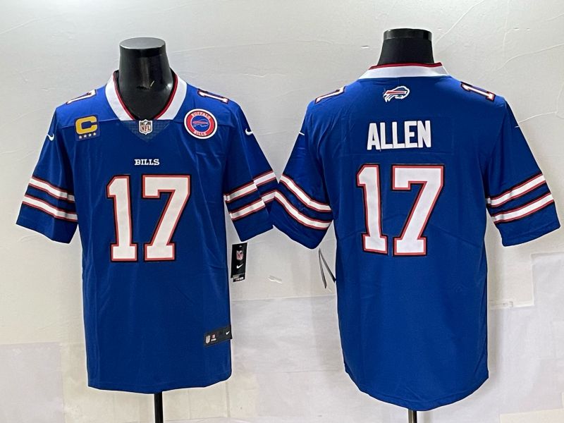 Men 2025 Buffalo Bills #17 Allen Blue Nike Limited NFL Jersey 002->buffalo bills->NFL Jersey